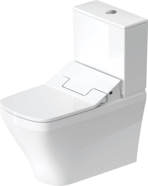 Actual product image Duravit Floor-standing WC combination DURASTYLE ti. 37x70cm SensoWash outlet Vario white
