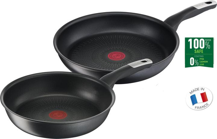 Image du produit Tefal Kit de dépannage Unlimited - 22 + 28 cm (Ensemble de casseroles et de poêles de cuisson, Aluminium)