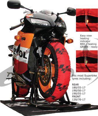 Actual product image MotoGP Reifenwärmer