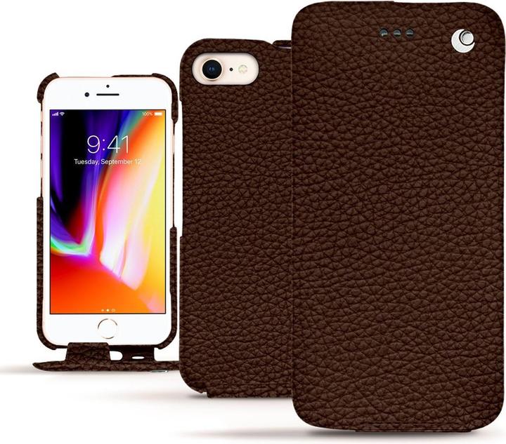 Actual product image Noreve Leather cover vertical (Apple iPhone 8)
