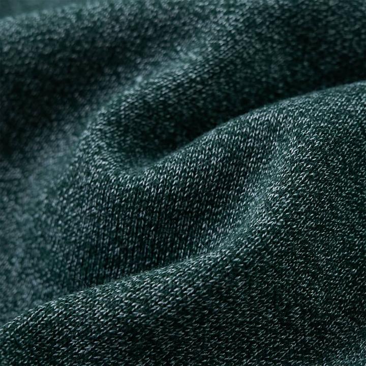 Actual product image VidaXL Children's hooded jumper dark green 92,Material: 92 (92)