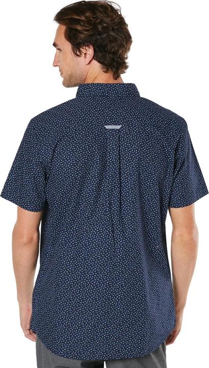 Actual product image Universal Textiles Mens Peak Ditsy Print Short-Sleeved Shirt (XL)