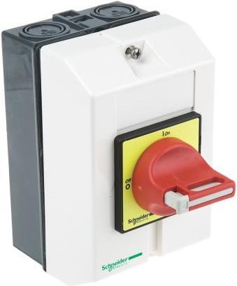 Actual product image Schneider Electric 3P std IP65 switch disconnector,16A Ie