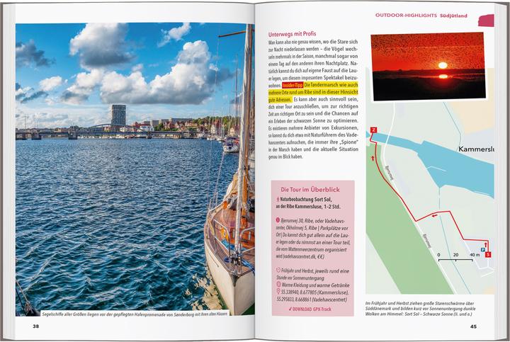 Produktbild OUTDOOR GUIDE Reiseführer Jütland Dänemark (Deutsch, Sibille Fuhrken, 2024)