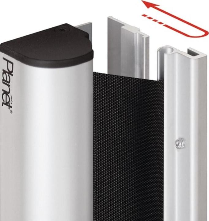 Image du produit Planet Protection des doigts Rollo FSR 6000 Quick longueur 1925 mm côté opposé aux charnières RAL 9016