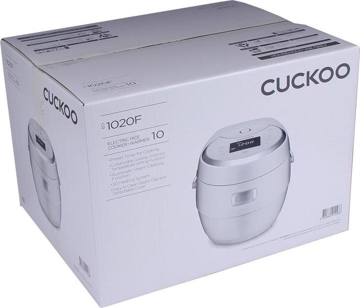 Actual product image Cuckoo Rice cooker, up to 10 people