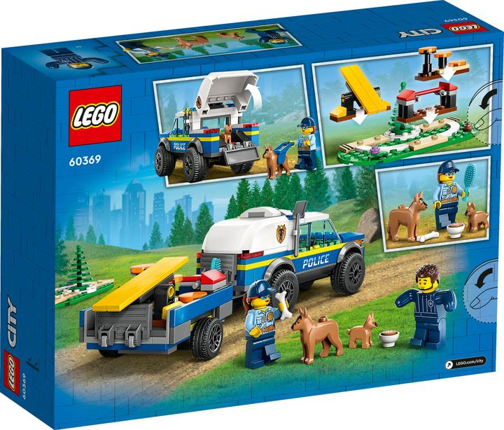 Immagine prodotto LEGO Addestramento mobile per cani poliziotto (60369, LEGO City)