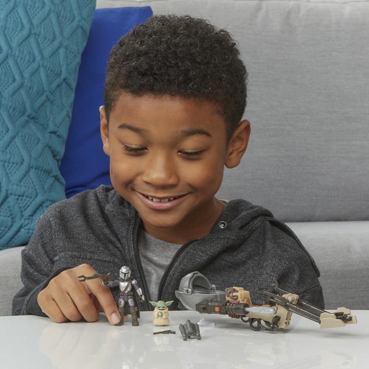 Produktbild Hasbro Star Wars Mission Fleet- Der Mandalorianer Kind Duell um das Kopfgeld
