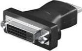 Produktbild Goobay HDMI™ / DVI-D Adapter, HDMI Standard-Stecker (Typ A), Schwarz (DVI, HDMI, 5.40 cm)