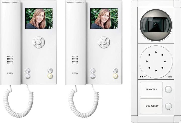 Actual product image Schneider Electric Doorman Video Set WE white/white