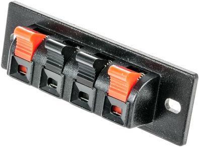 Actual product image Rs Pro 4 way 3A Quick Connect Speaker Terminal