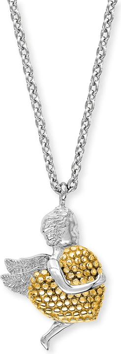 Produktbild Engelsrufer Engel mit Herz Halskette (925er Silber, 42 cm)