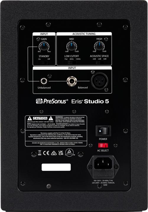 Immagine prodotto PreSonus Eris Studio 5 (Attivo, 1 pz., 1x 80 W)