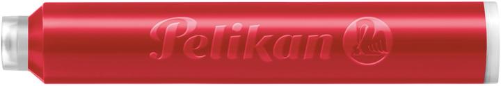 Actual product image Pelikan 4001 Tp/6 (ink cartridges, Red)