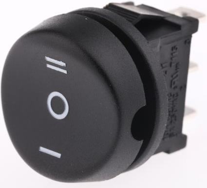 Image du produit Rs Pro Interrupteur rocker 1RT rond, I-O-II