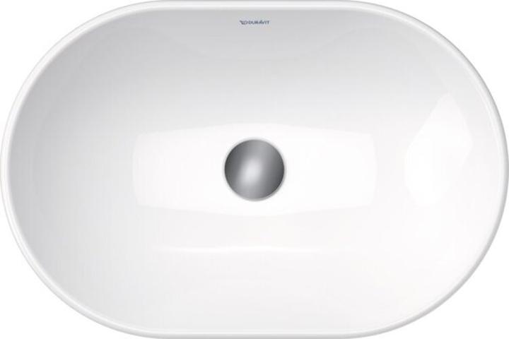 Immagine prodotto Duravit Lavabo da appoggio D-NEO 600x400mm o ÜL senza foro per la rubinetteria bianco (400 mm, 600 mm)