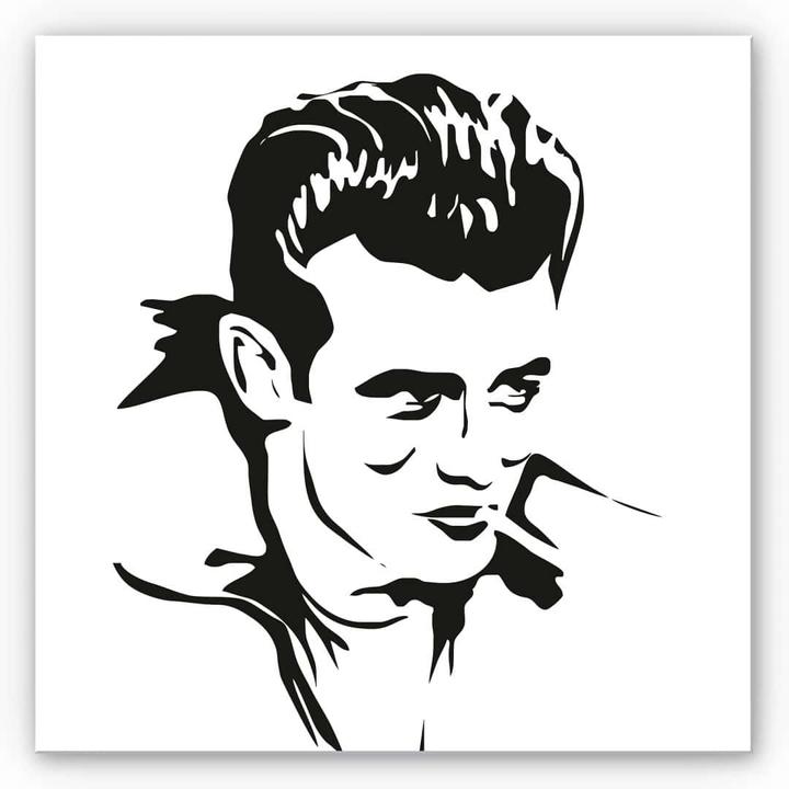 Produktbild Trenddeko James Dean (50 x 50 cm)