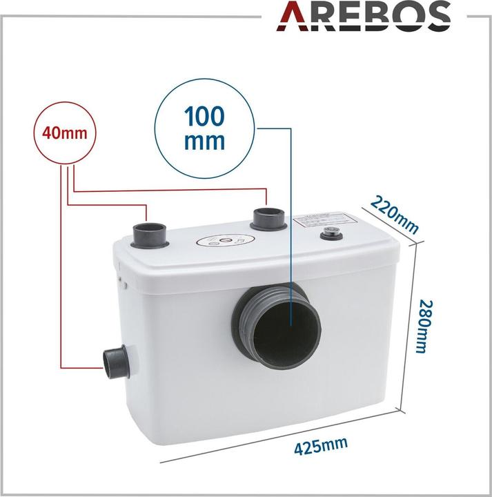 Produktbild Arebos Kleinhebeanlage