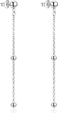 Produktbild Agato - Long silver earrings AGT-E040P