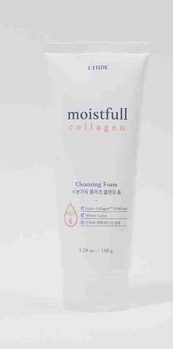 Actual product image Etude House House Moistfull Collagen Cleansing Foam 150ml Facial Cleanser (Foam, 150 ml)