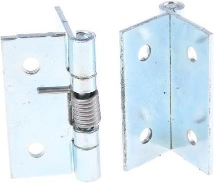 Actual product image Rs Pro ZnPt steel piano sprung hinge, 50 x 50mm