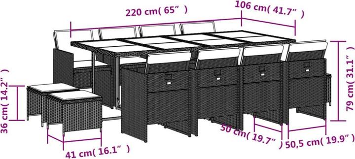 Image du produit VidaXL Kalama (220 cm)