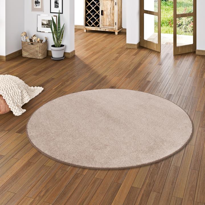 Immagine prodotto Snapstyle Tappeto in velluto a pelo alto Luna Round (133 x 133 cm)