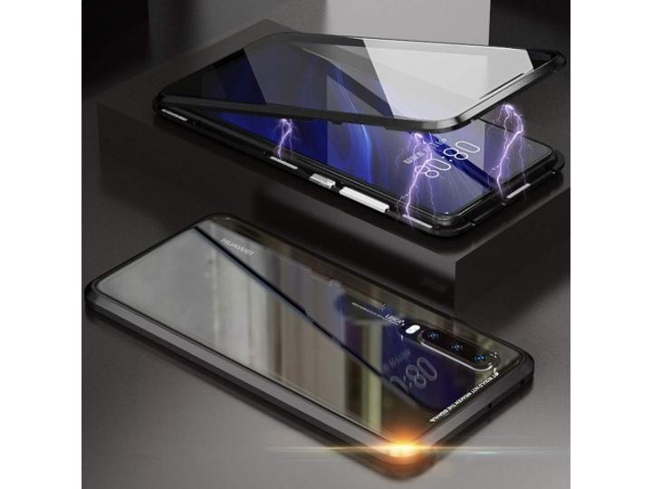 Image du produit G-Case Étui Samsung Galaxy A7 2018 Aluminium Magnetic Glass Case (Samsung Galaxy A7 (2018))