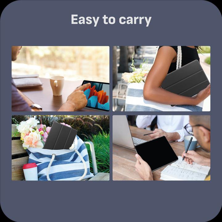 Produktbild Cazy Premium Smart Hülle Kompatibel mit Samsung Galaxy Tab S7 - Schutz Etui Hülle - Automatischem (Galaxy Tab S7)