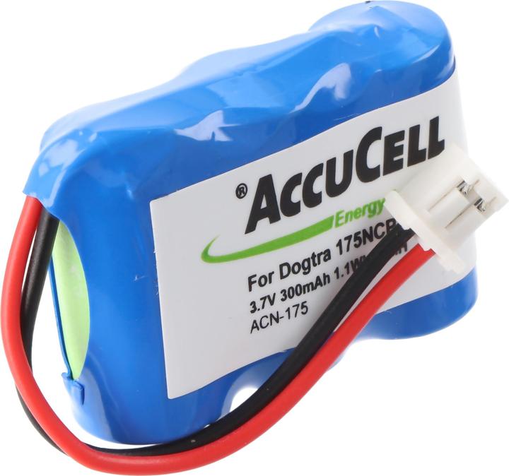 AccuCell Batteria per Dogtra 175NCP Batteria 180NCP, 200NCP, 202NCP (1 pz., Specifico del dispositivo, 210 mAh, Accumulatore di carica elettrica)