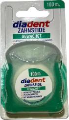 Urtekram Diadent, Zahnfaden, Minze, 100 m (100 m)