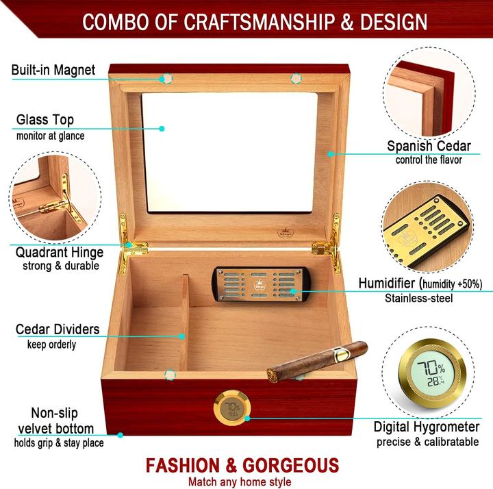 Image du produit Slege Humidor à cigares (50)