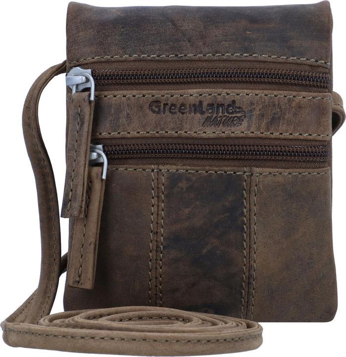 Image du produit Greenland Nature Stone Sac à bandoulière en cuir 12 cm