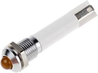 Immagine prodotto Rs Pro 8mm prominent low current LED, org 24Vdc