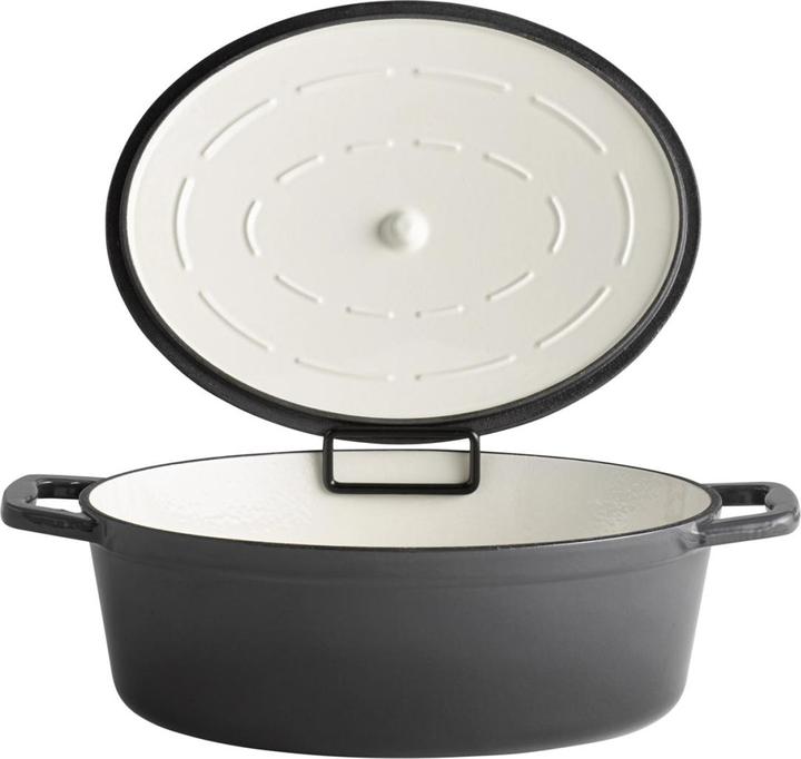 Produktbild APS Bräter mit Deckel "5 STARS" (Bräter + Schmortopf, Gusseisen)