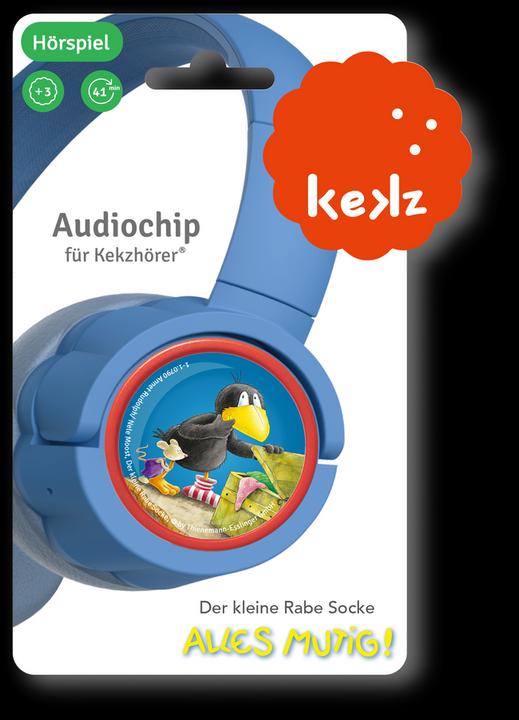 Image du produit Kekz Audiochip Le petit corbeau Chaussette - Tout le courage du monde (Allemand)
