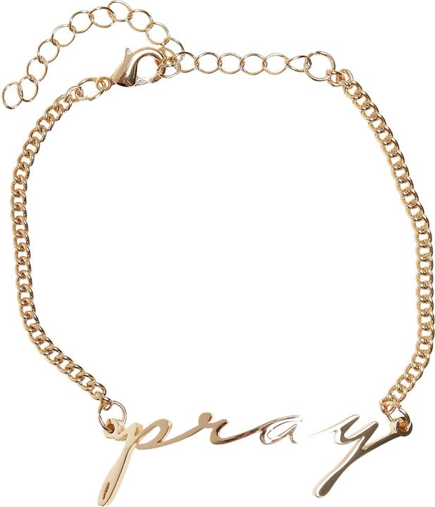 Actual product image Mister Tee Pray Bracelet (70% iron, 30% Stainless steel)