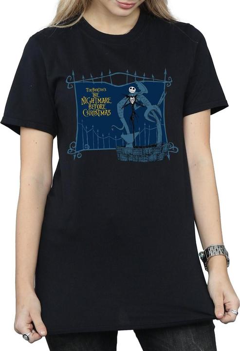 Immagine prodotto Disney Nightmare Before Christmas Jack And The Well Maglietta Ampia Donna (XXL)