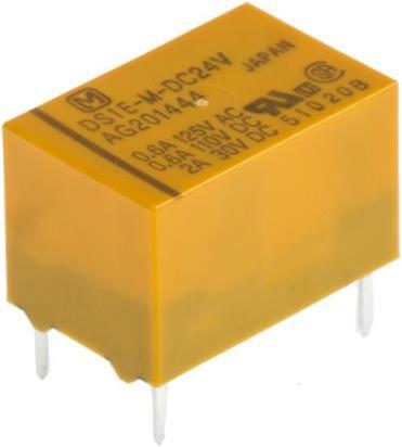 Produktbild Panasonic Relay,SPDT-NO/NC,24DC,Vol-Rtg 30DC,PCB