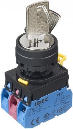 Produktbild Idec YW22mm KS 3 Pos. 45° maint 2NO-1NC