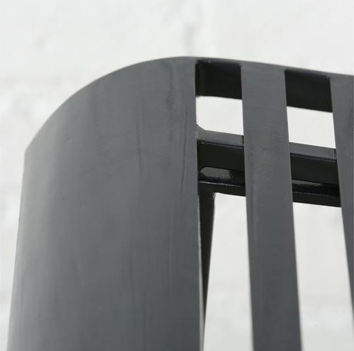 Actual product image Boltze Home Garden bench favorite iron, gray