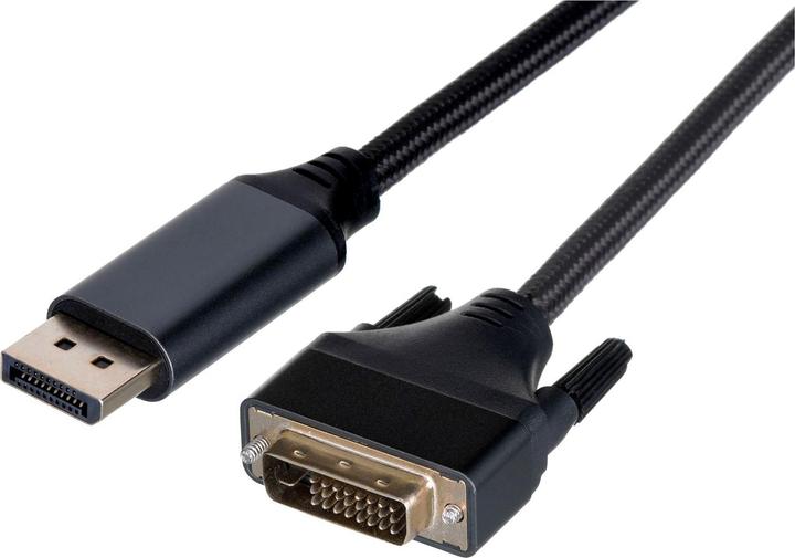 Produktbild Gembird CC-DPM-DVIM-4K-6 Videokabel-Adapter 1,8 m DisplayPort DVI Schwarz (1.80 m, DisplayPort)