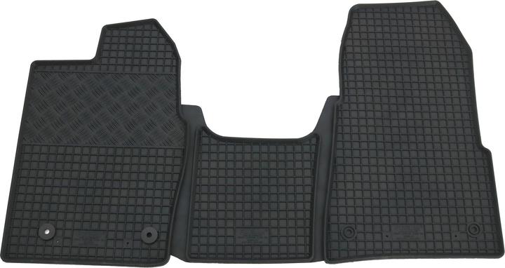Produktbild Rigum Ford Tourneo Custom - Gummi Fussmatten (1 Set à 3 Fussmatten)