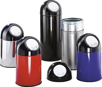 Produktbild kaiserkraft Abfallsammler PUSH (55 l)