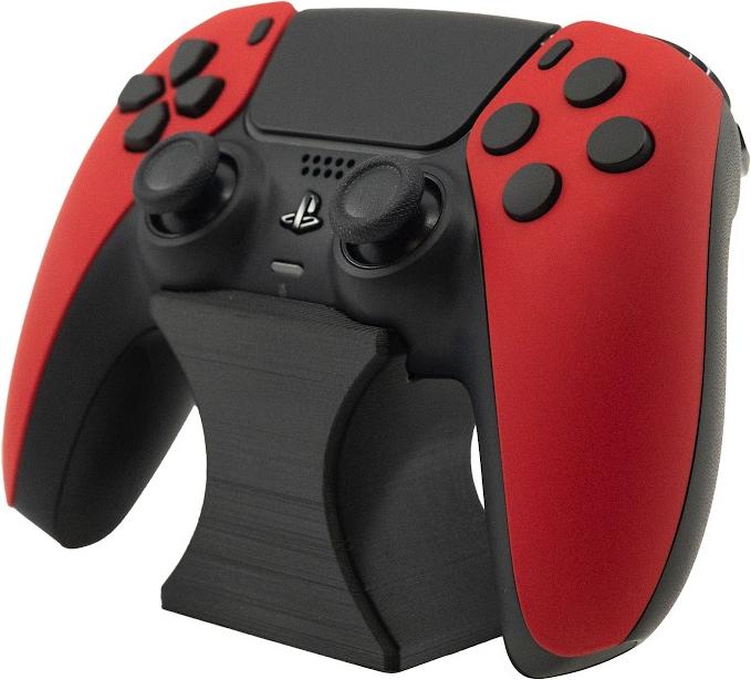 Image du produit MyController Rouge et noir avec palettes programmables (PS5)