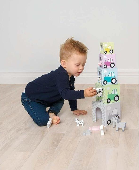 Actual product image Jabadabado Stacking cube