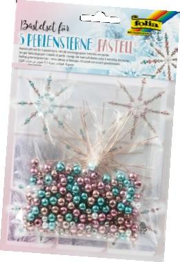 Immagine prodotto Folia Stelle di perle pastello, 5 pezzi