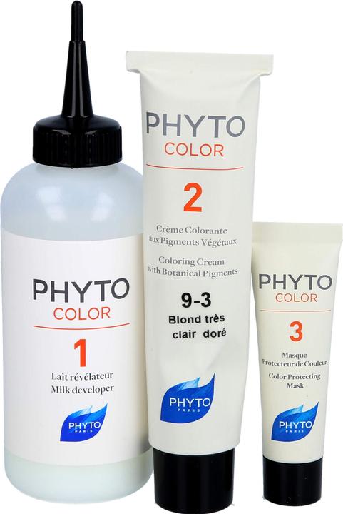 Actual product image Phyto Phytocolor Permanent Colour (9.3 very light golden blonde)