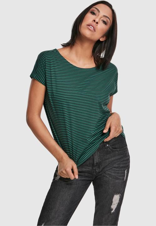 Immagine prodotto Urban Classics Maglietta da donna a strisce per bambini tinta in filo (L)