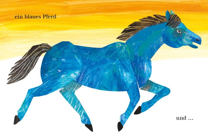 Image du produit Der Künstler und das blaue Pferd (Allemand, Eric Carle, 2019)